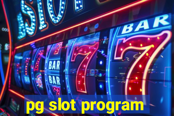 pg slot program