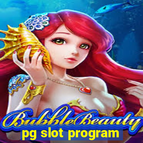 pg slot program