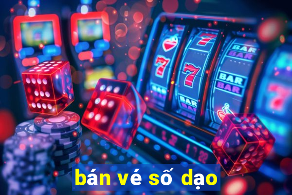 bán vé số dạo