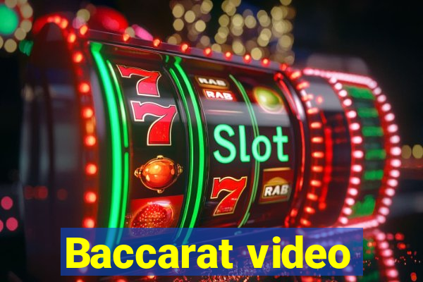 Baccarat video