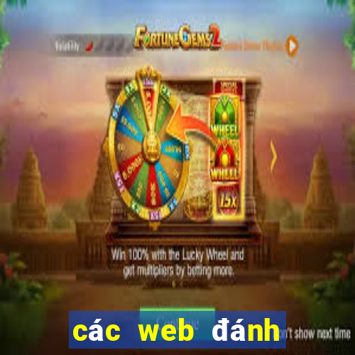 các web đánh bài online uy tín