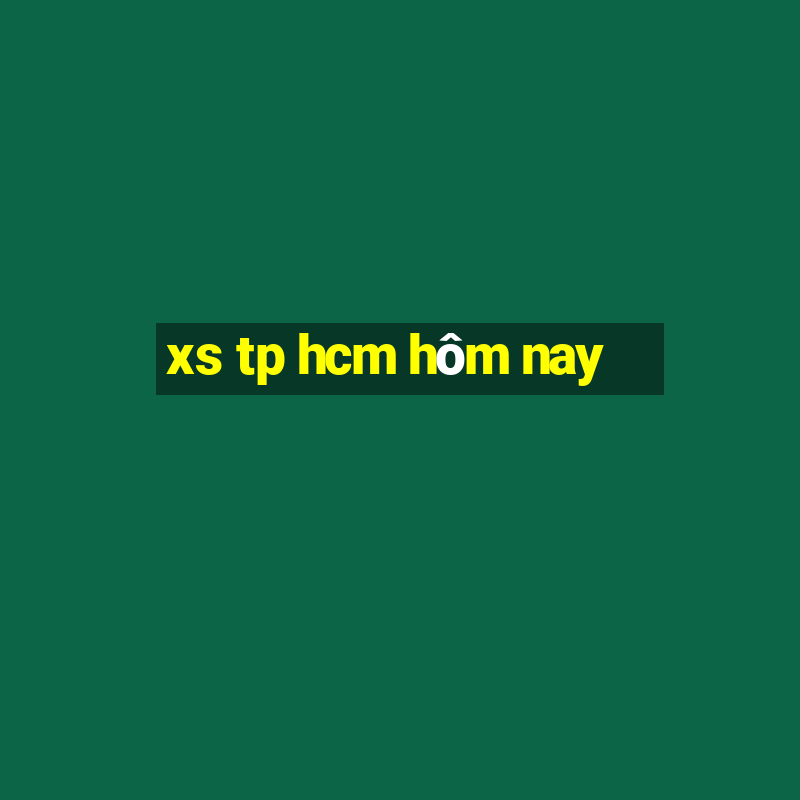 xs tp hcm hôm nay