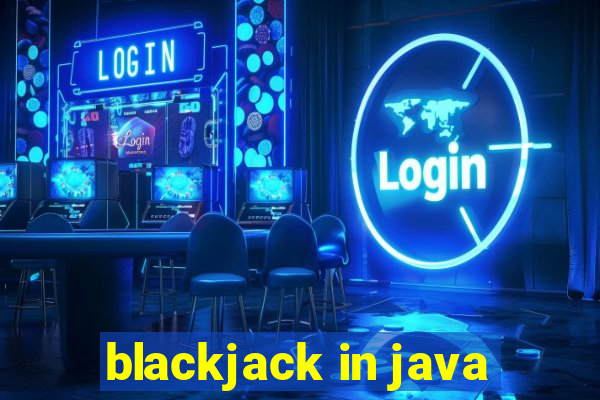 blackjack in java