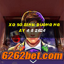 xo so binh duong ngay 4 8 2024