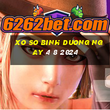 xo so binh duong ngay 4 8 2024