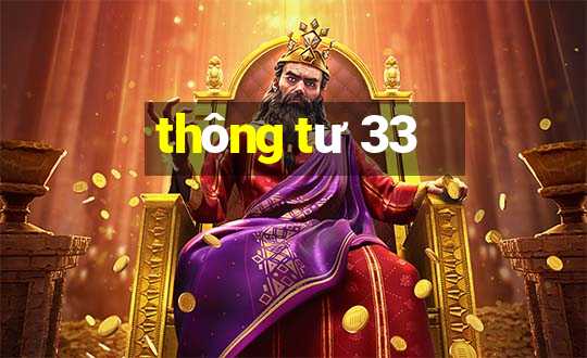 thông tư 33