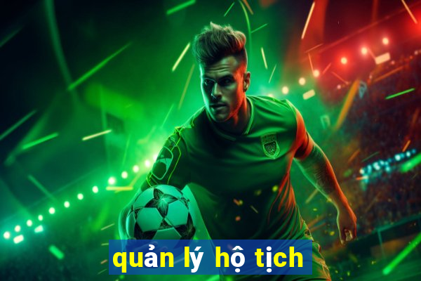 quản lý hộ tịch