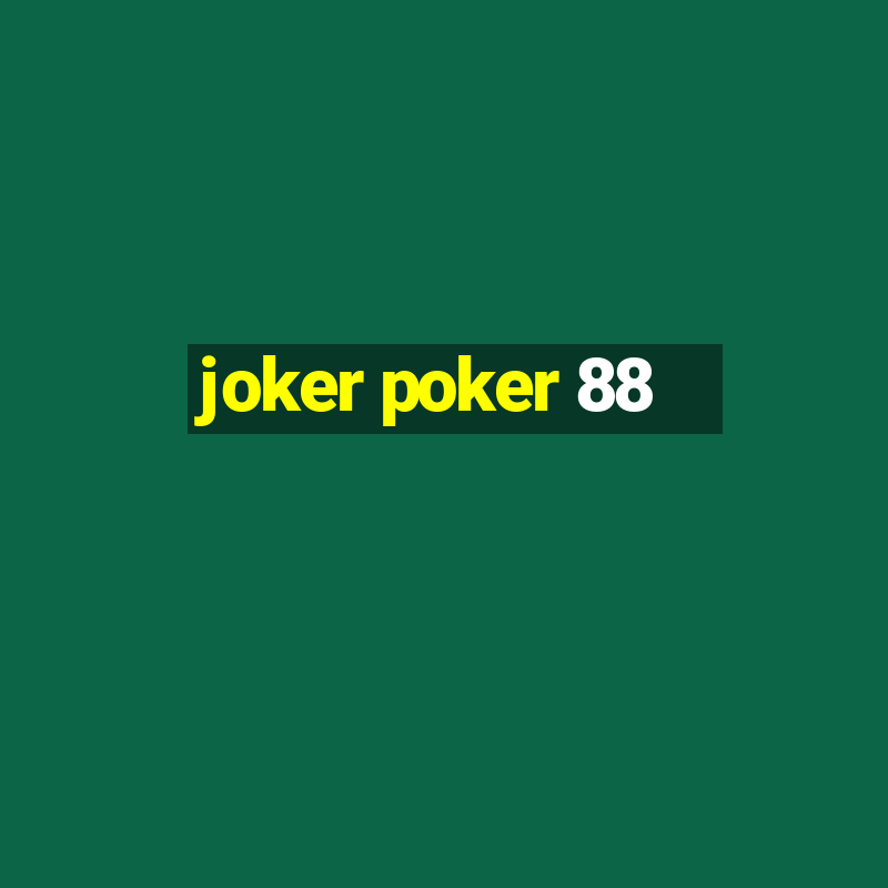 joker poker 88