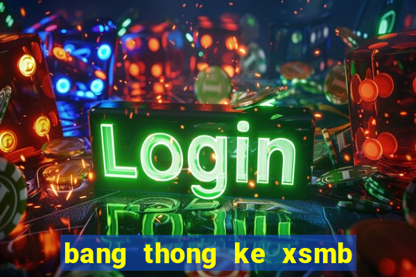 bang thong ke xsmb theo thang