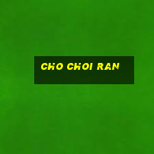 cho choi ran