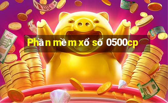 Phần mềm xổ số 0500cp