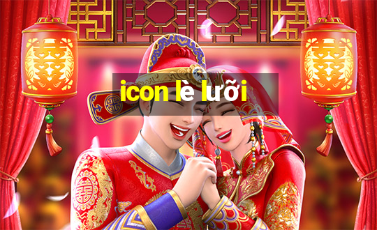 icon lè lưỡi