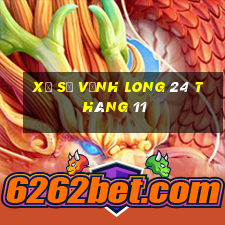 xổ số vĩnh long 24 tháng 11