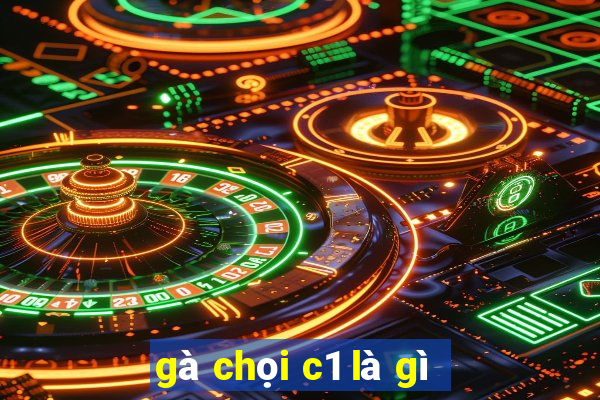 gà chọi c1 là gì