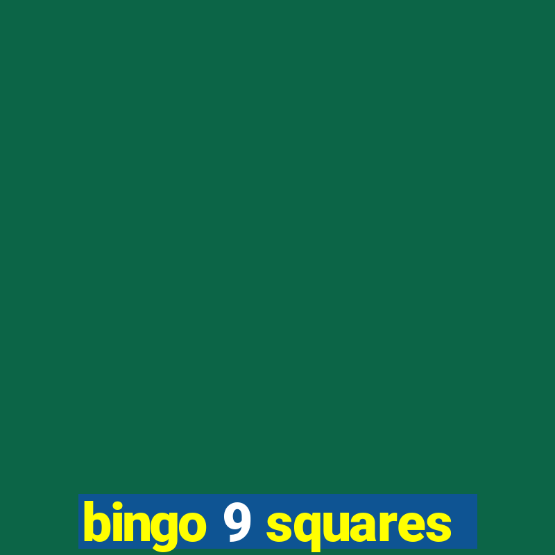 bingo 9 squares