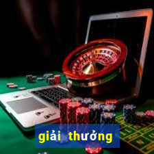 giải thưởng vé số