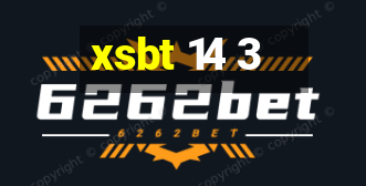 xsbt 14 3