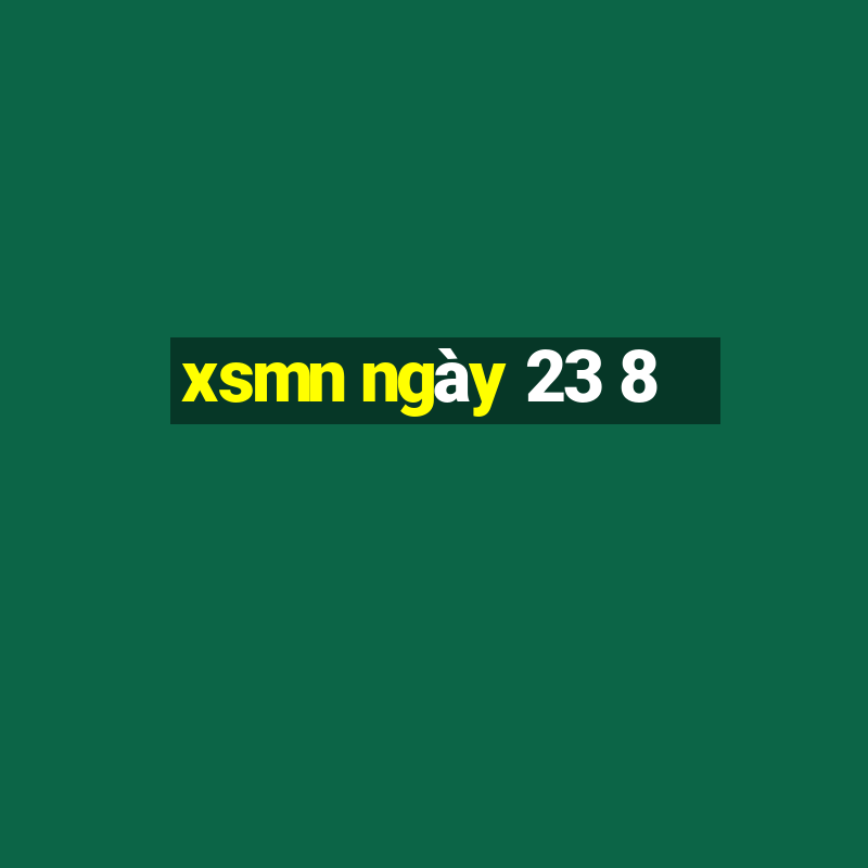 xsmn ngày 23 8