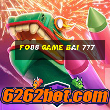 Fo88 Game Bài 777