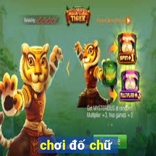 chơi đố chữ