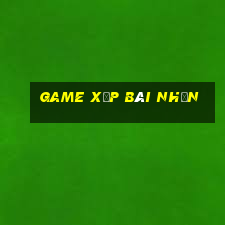 game xếp bài nhện