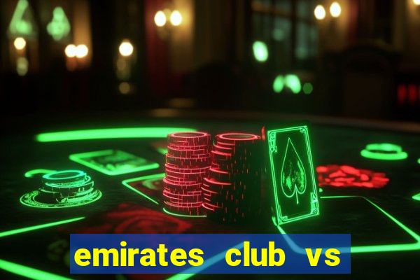 emirates club vs khor fakkan