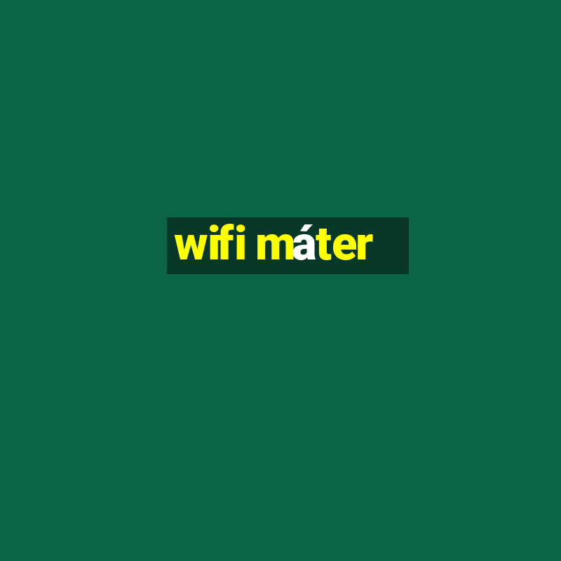 wifi máter